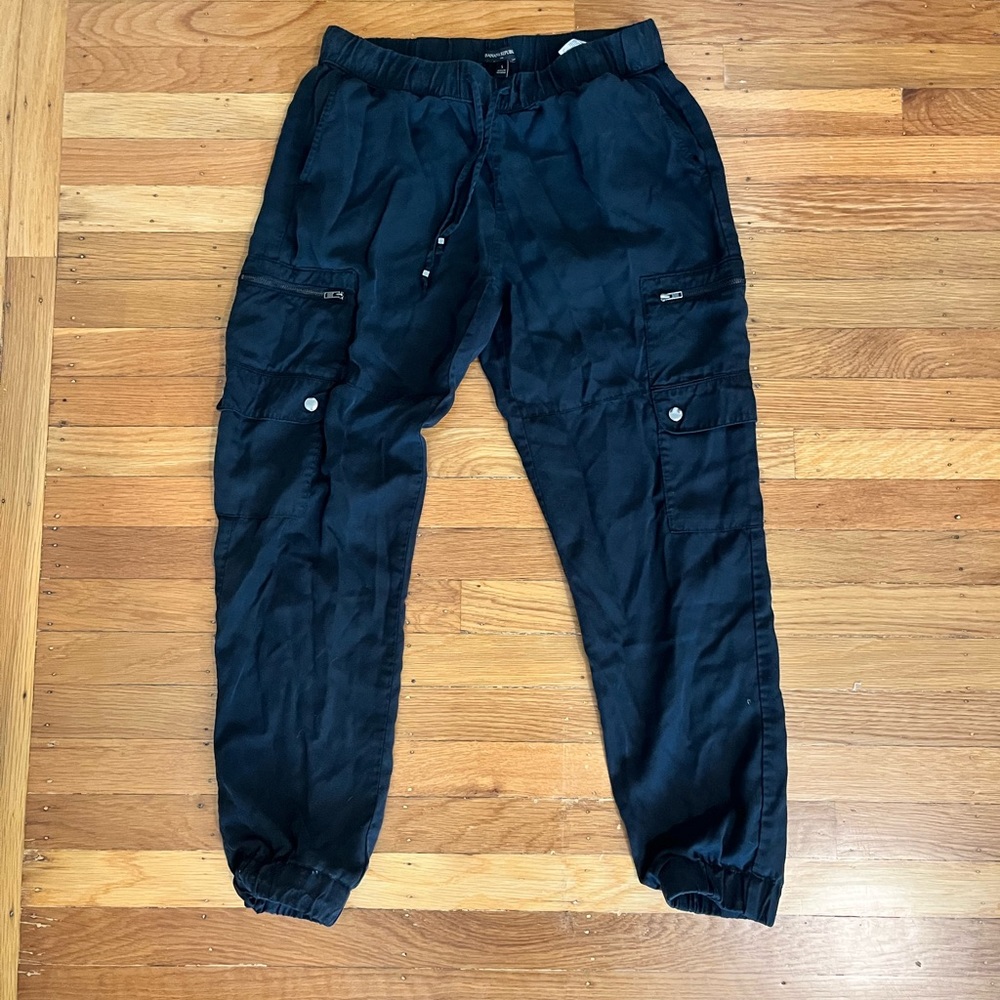 Banana Republic Black Cargo Pants